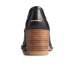 Seaport Penny Heel Leather Loafer